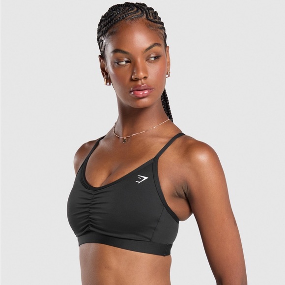 Gymshark Ruched Sports Bra XS - Picture 3 of 5